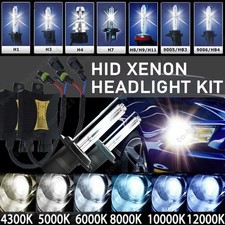 2PCS 55W H1 H4 H7 H8 H9 H11 HB3 HB4 Conversion HID Xenon Ballast Kit 4300-12000K