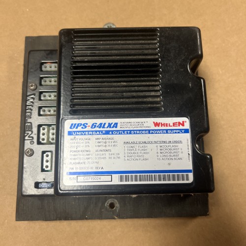 Whelen ups 64lxa - whelen, 4