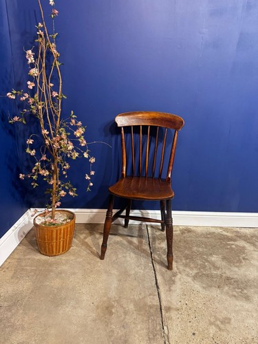 Antique elm chair - antique,