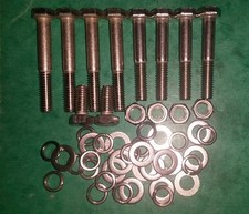 Ford V4 V6 Essex Engine STAINLESS Inlet Manifold HEXAGON Bolts Capri Granada TVR