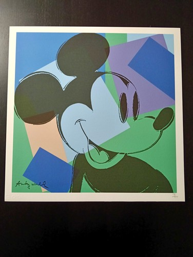 Andy warhol numbered litho - andy,