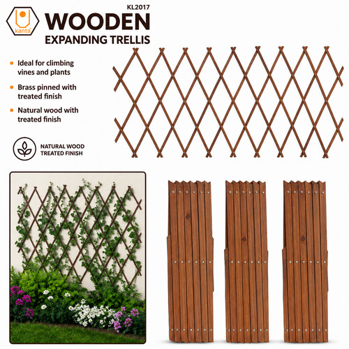 Wooden expandable garden - 3,