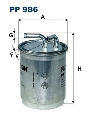 PP 986 FUEL FILTER FILTRON