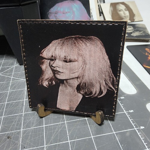 Laser etched debbie harry - etched,