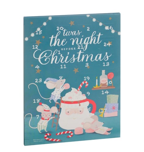 Milk chocolate advent calendar - milk,