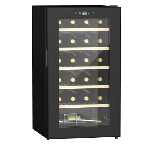 Bottles wine fridge with - wine,