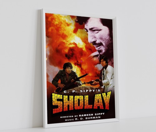 Sholay 1975 bollywood - bollywood, movie