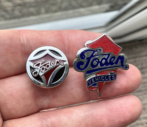 Foden vehicles pin lapel - vehicles,