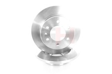 2x Brake Discs Rear GH for