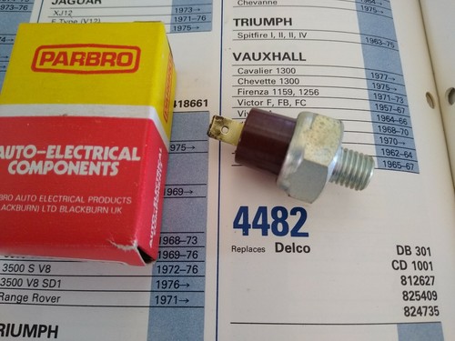 Oil pressure switch fits - pressure,