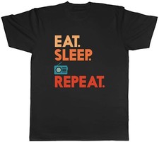 Eat Sleep Radio Mens T-Shirt