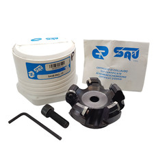 Sau Tool 63mm Face Mill Shell Cutter SEHT Inserts 5 Tips 22mm Bore