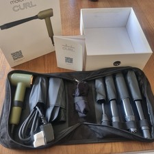 mdlondon CURL Hair Curling Wand  4-in-1 Curler with 10mm 25mm 32mm Barrels case