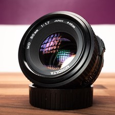 Minolta 50mm 7 prime - md,