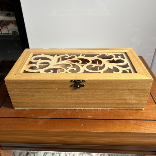 Large wooden box - wooden,