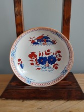 Antique spode dish dolls - antique, "dolls