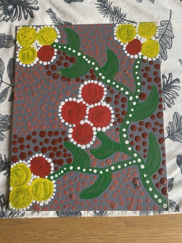 Aboriginal art original piece - original,