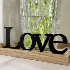 Love Wooden Word Home Decor