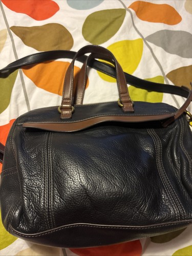 Fossil black tan leather - tan,