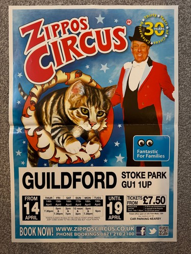 Zippo circus poster 2016 - zippo's,
