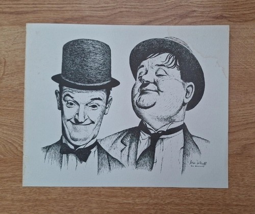 Laurel hardy sketch - hardy, don