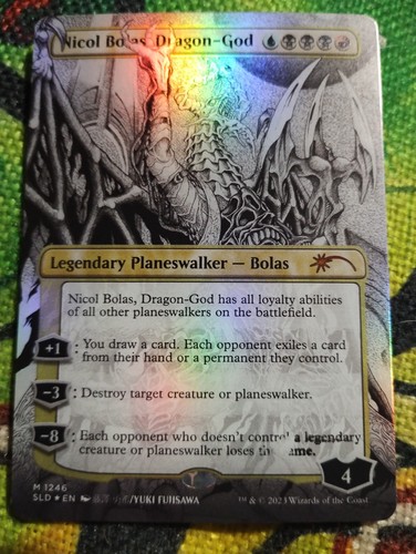 Foil nicol bolas dragon - nicol,