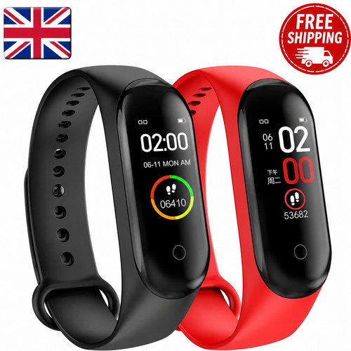 Smart band fitness tracker - m4,