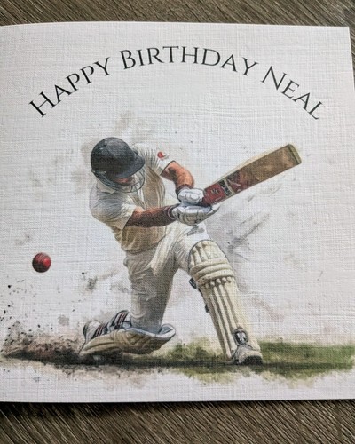 Personalised birthday card - personalised,