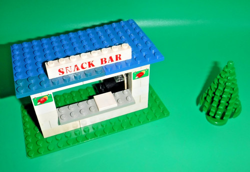 Vintage lego town - town, snack