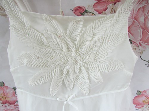 Nwt ivory cotton lace fern - *nwt,
