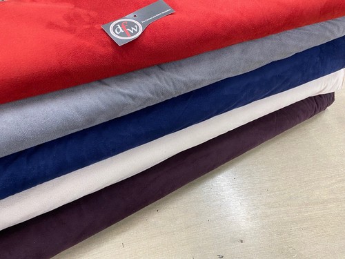 Faux suede fabric material - faux,