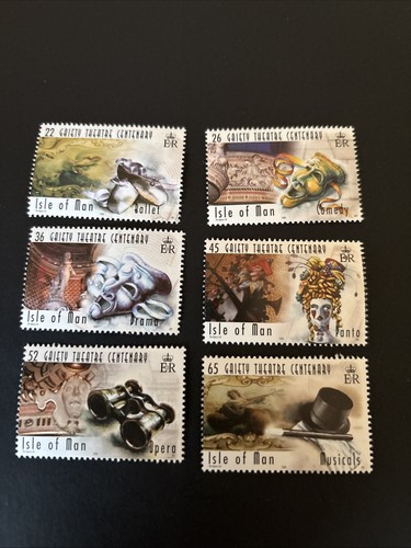 Isle man postage stamp - man, set