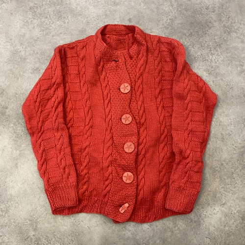 Hand knit cardigan womens - womens, xs