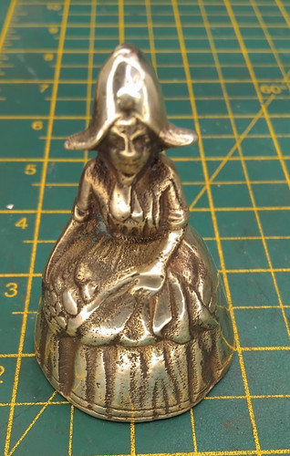 Antique dutch lady - antique, bell