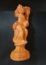 Terracotta Cherub Angel Figurine Flower/Candle Holder. 