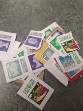 Unfranked used stamps - ,