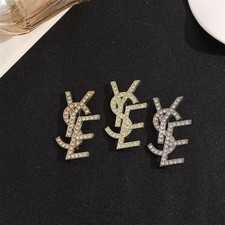Fashion Alloy Letter Brooch