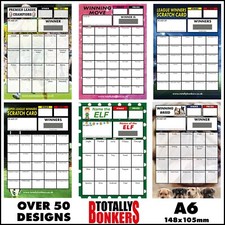 A6 FUNDRAISING SCRATCH CARDS -