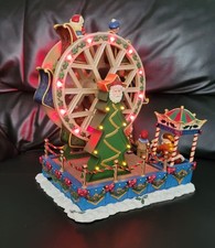 Vintage Victorian Fairground Light Up Musical Ferris Wheel Xmas By Costco