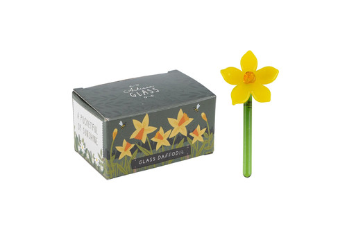 Artisan glass daffodil - artisan,