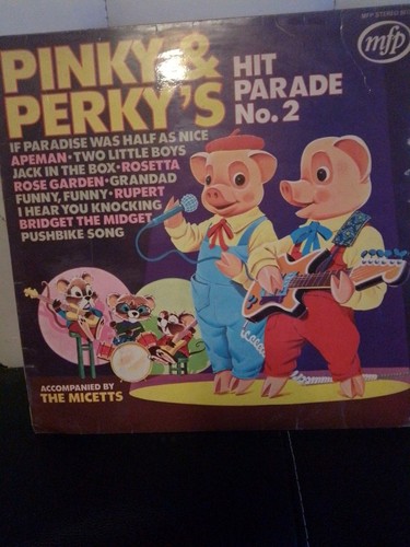 Pinky and perky hit - and, perky's