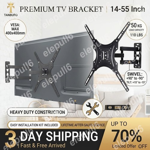 Full motion wall mount - tv,