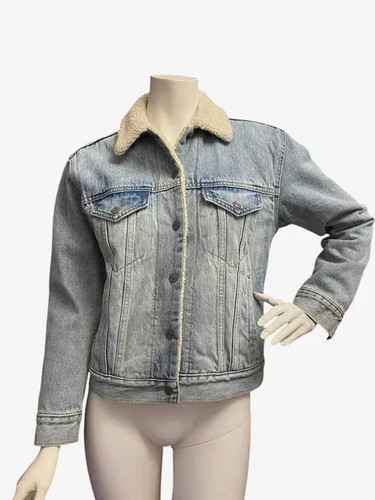 Levi sherpa denim jacket xs - sherpa,