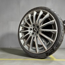 19" Inch Mercedes AMG style Black Polished Wheel & Tyres C, E, S Class NEW STYLE