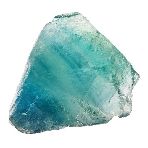 Fluorite perforated with - fluorite,,