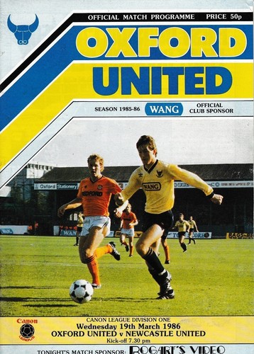 Football programme oxford - football, programme>oxford