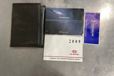✅2009 Kia Sorento owners manual with supplements and Case