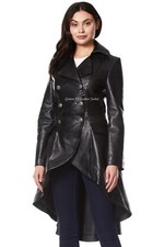 Ladies Leather Jacket Black