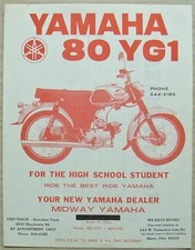 Yamaha yg1 motorcycle usa - yamaha, 80