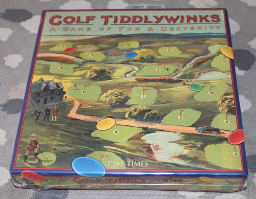 Golf tiddlywinks game of - (,